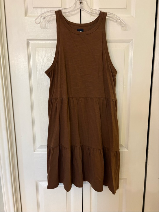 GAP Dresses & Skirts - GAP Sleeveless Tiered Dress - Brown Medium